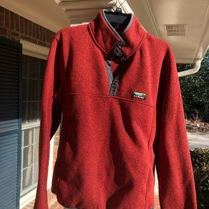 LL Bean Sweater Fleece Mens Pullover